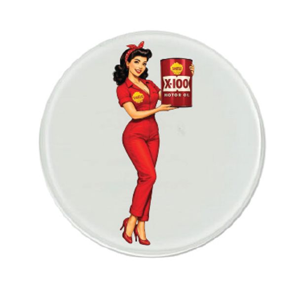 Hovedbilde Dekorative ØL/ Glassbrikker Retro Shell Dama