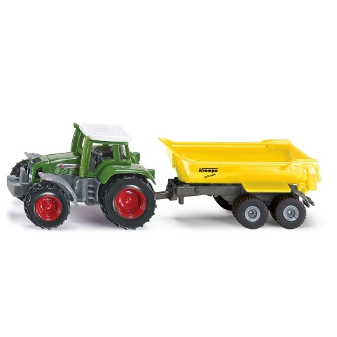 Hovedbilde Siku - Fendt traktor med tipphenger Grønn Liten ...