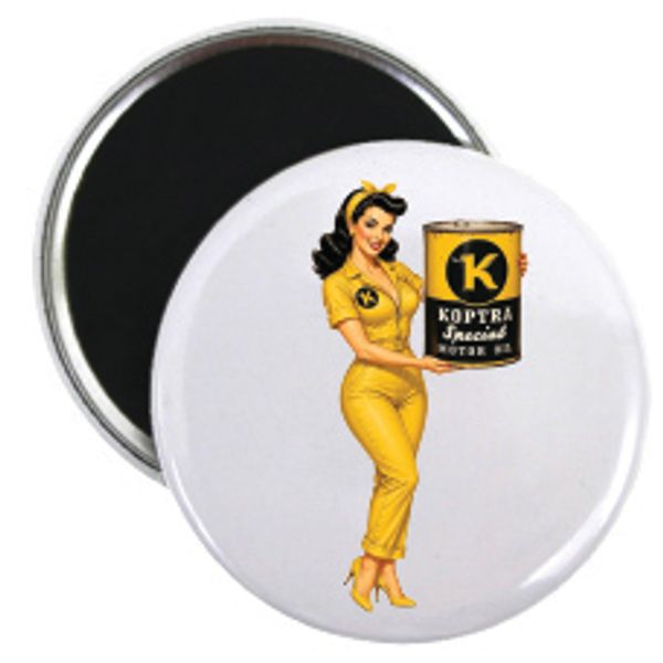 Hovedbilde Koptra Dama Button 55mm, Velg alternativ i menyen