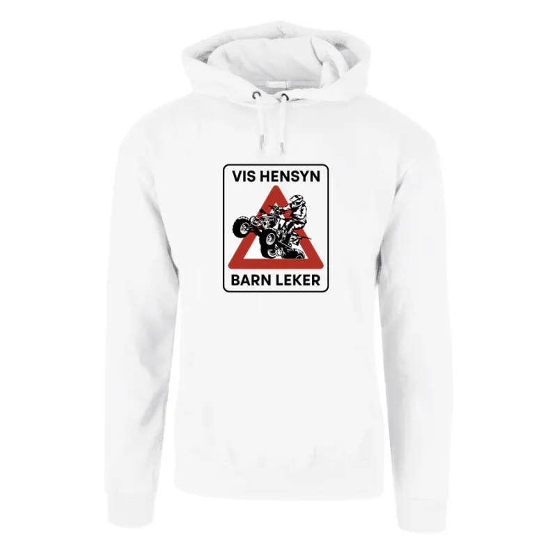 Vis hensyn barn leker (ATV) - Hoodie