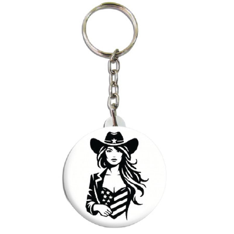 Cowgirl Button 55mm,Velg alternativ i menyen