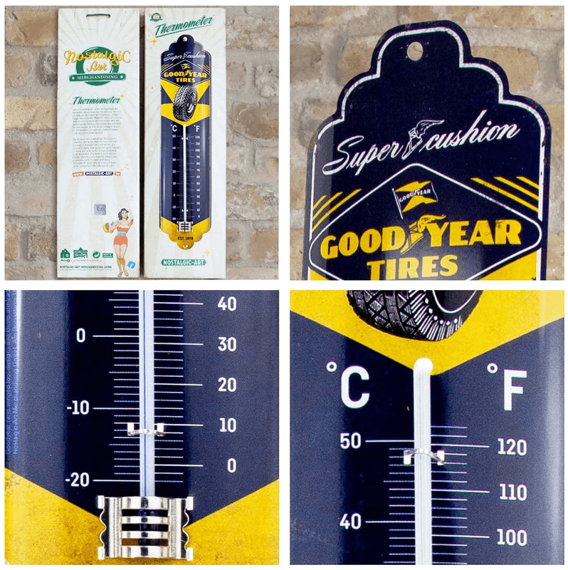 Retro Termometer, Goodyear Super Cushion