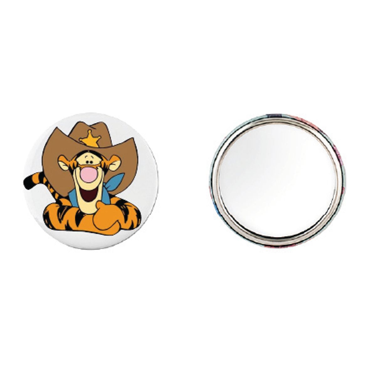 Tigergutt Sheriff Button 55mm, Velg alternativ i menyen