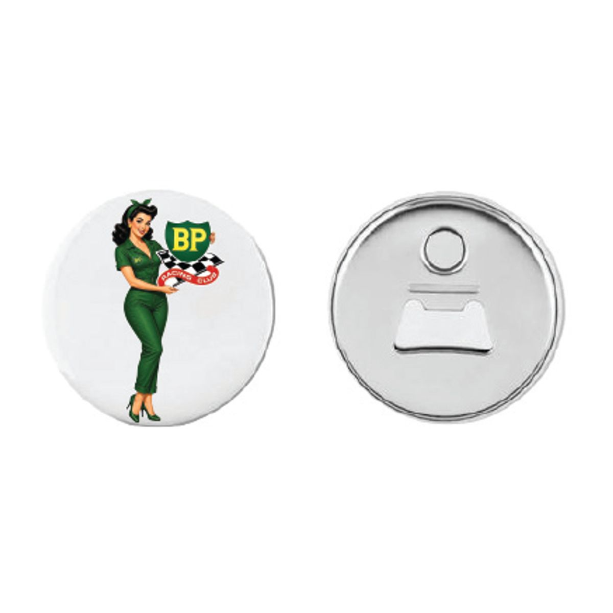 BP Dama Button 55mm, Velg alternativ i menyen