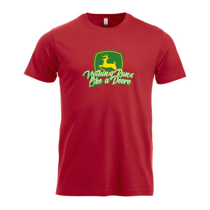 Nothing Runs Like a Deere - tskjorte